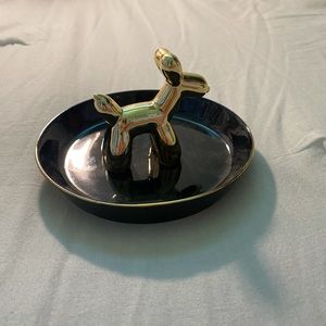Balloon dog trinket tray